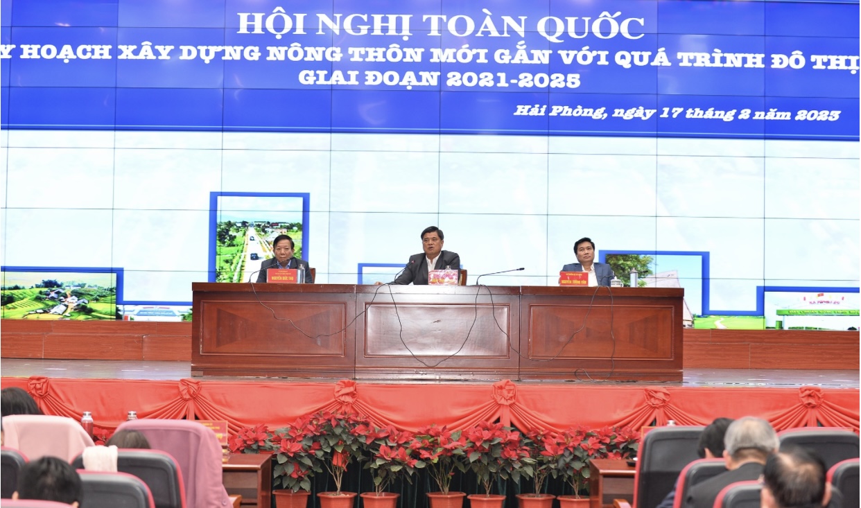 Hội nghị toàn quốc về Quy hoạch xây dựng nông thôn mới gắn với quá trình đô thị hoá giai đoạn 2021-2025